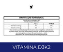 Vitamina D3+K2 (Mk-7) - 2000 UI 65 mcg - 60 Cápsulas