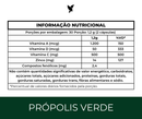Própolis Verde com Vitaminas A, D3, C e Zinco - 60 Cápsulas