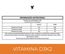 Vitamina D3+K2 (MK-7) em Gotas - 2000 UI D3 e 30 mcg K2 por Dose - 20ml