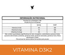 Vitamina D3+K2 (MK-7) em Gotas - 2000 UI D3 e 65 mcg K2 por Dose - 20ml