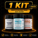 Kit ProCurcumin, Pro3Magnésio e Vitamina K2-MK7