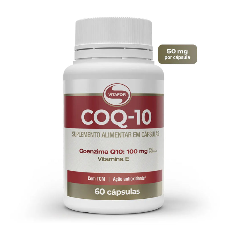 Vitafor - Coenzima Q10 100mg  | Vitalidade e Energia para o Seu Dia
