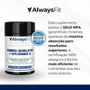 Ferro Quelato 35mg + Vitamina C 135mg - 60 Cápsulas