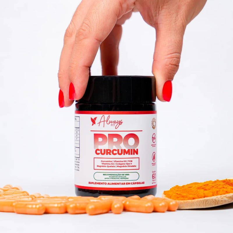 Pro Curcumin ProCurcumin para Dor Muscular e Articular - Always Fit
