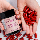 FitHair® - Biotina, Zinco, Ferro, Cobre, Cisteína e + Vitaminas - 30 Cápsulas