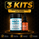 Kit Always Fit – PRO3 Magnésio + Óleo de Semente de Abóbora