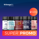 KIT FitHair + NAC + Pro3Magnésio + FitS36 + FitDreams